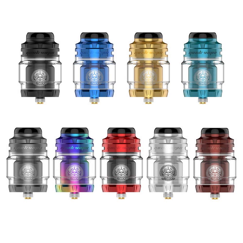 GeekVape Zeus X 2 Mesh 3.5/4.5 ml RTA Evaporator Tank Colour Silver :  Amazon.de: Electronics & Photo