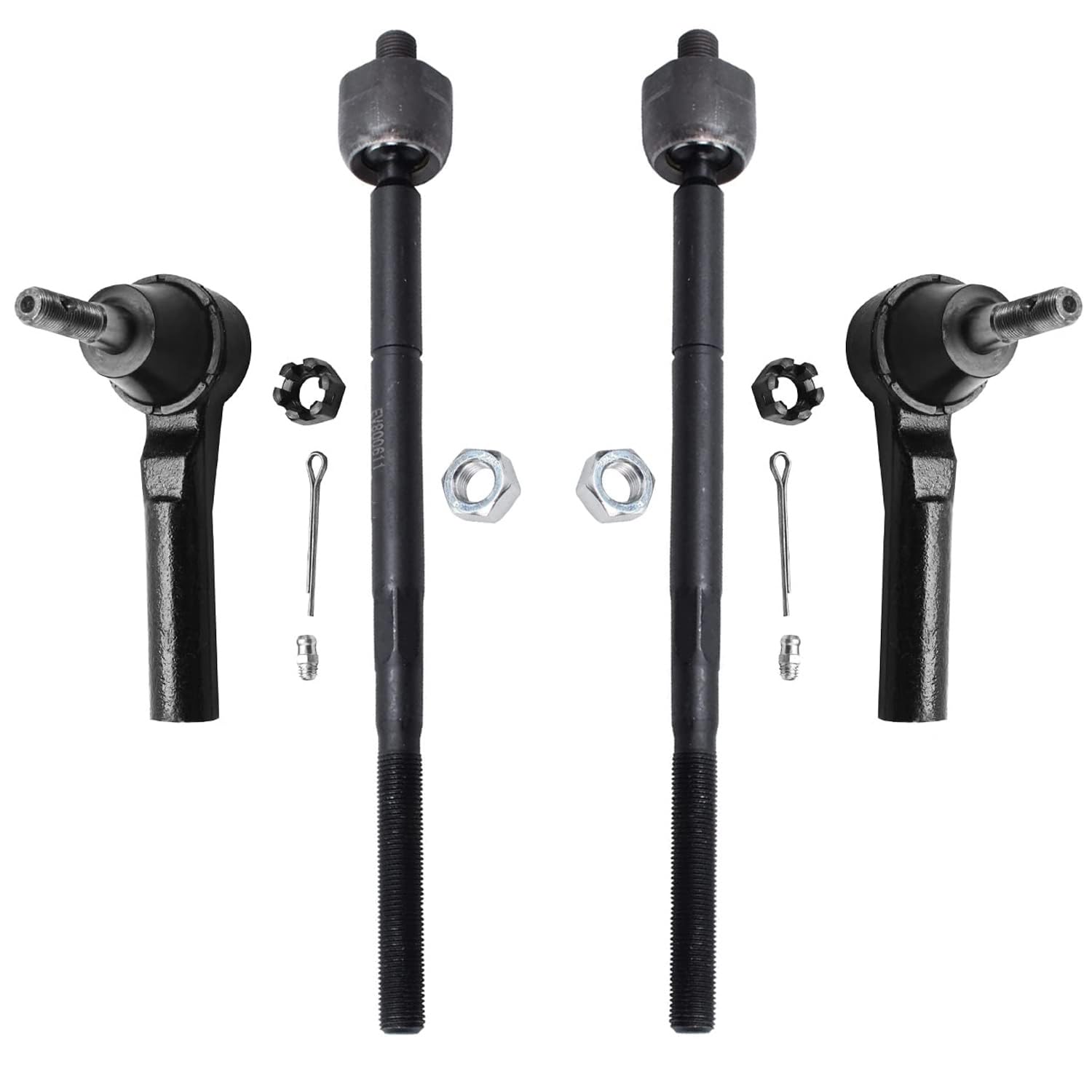 Front Suspension Inner Tie Rod End Links Set For 2009-2020 Dodge Journey 5 thumbnail image