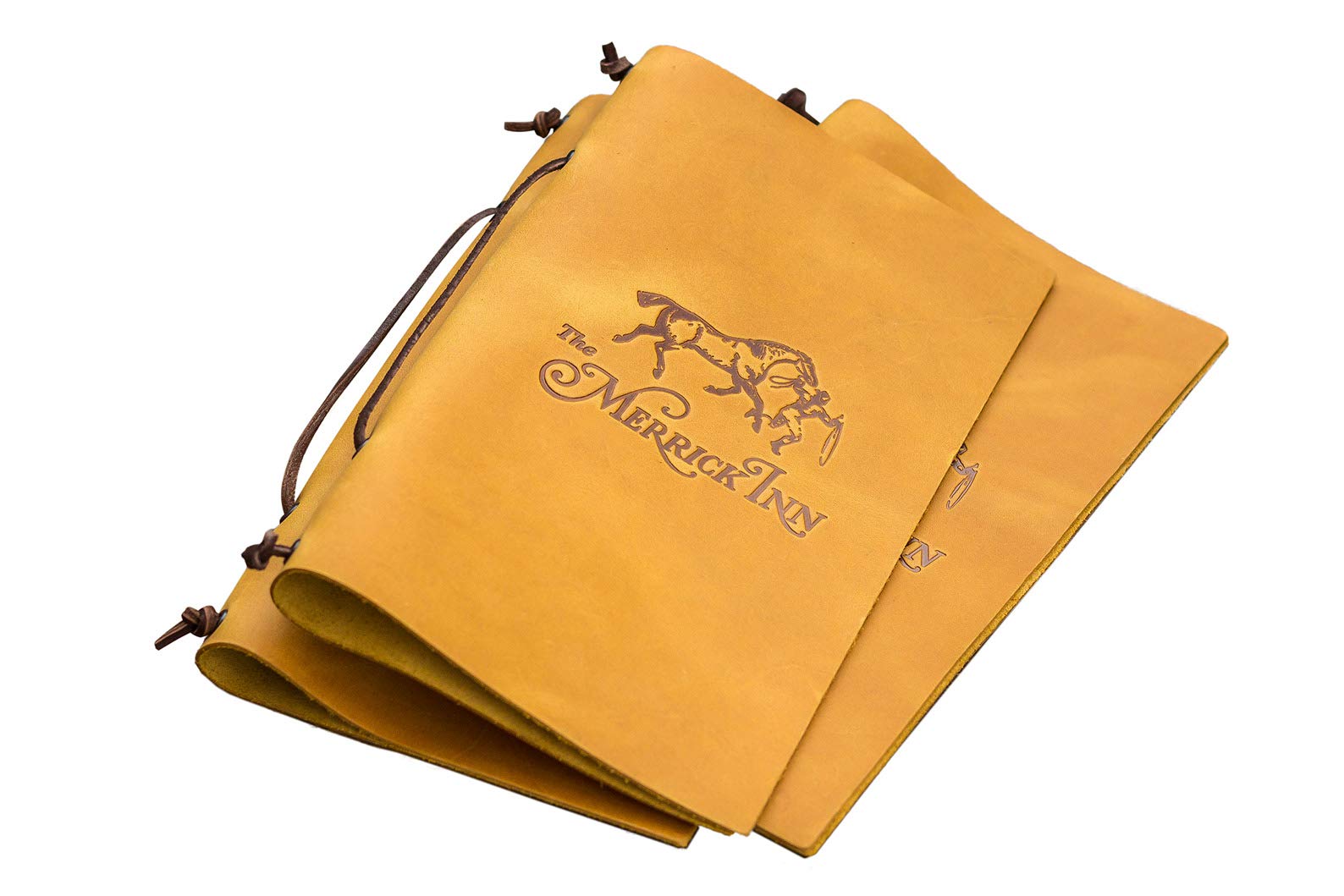 Restaurant Menu Cover – Leather Menu Holder for Drink, Cocktail or Wine Menus – Personalized with Logo Debossing and Engraving