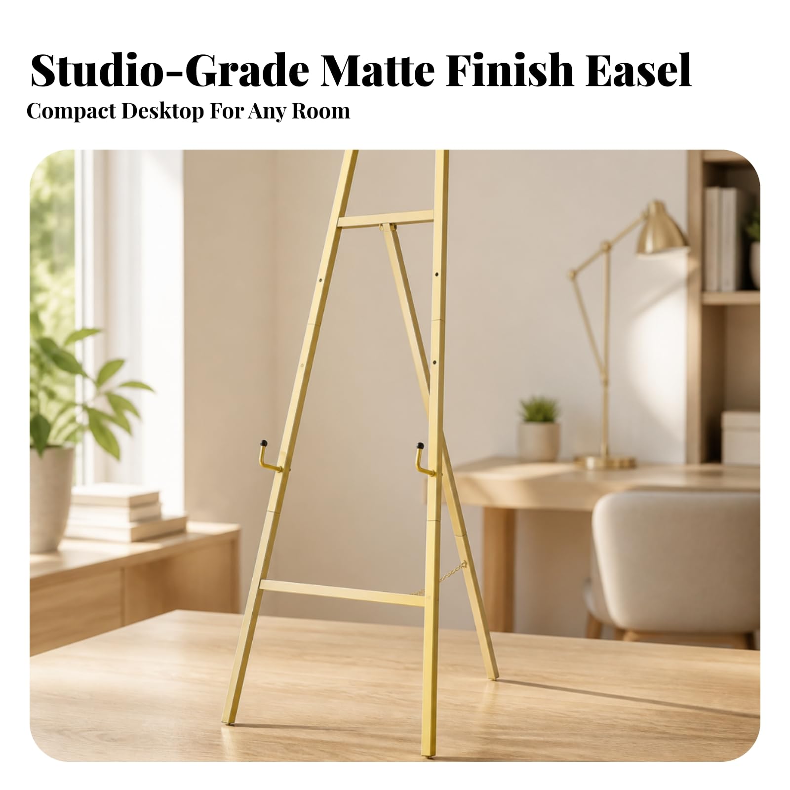 Gralara Freistehend Metallstaffelei
