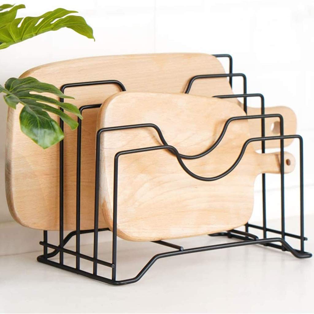 Soporte para Tapa de Olla, Estante para Platos de Almacenamiento, Organizador para Tabla de Cortar, Utensilios de Cocina para Hornear, Cubierta para Tapa de sartén