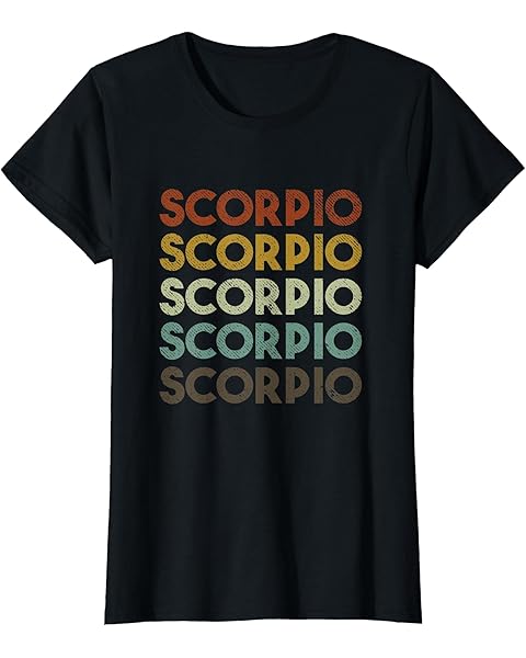 Scorpio Zodiac Astrology Sign Birthday Gift Woman T-Shirt