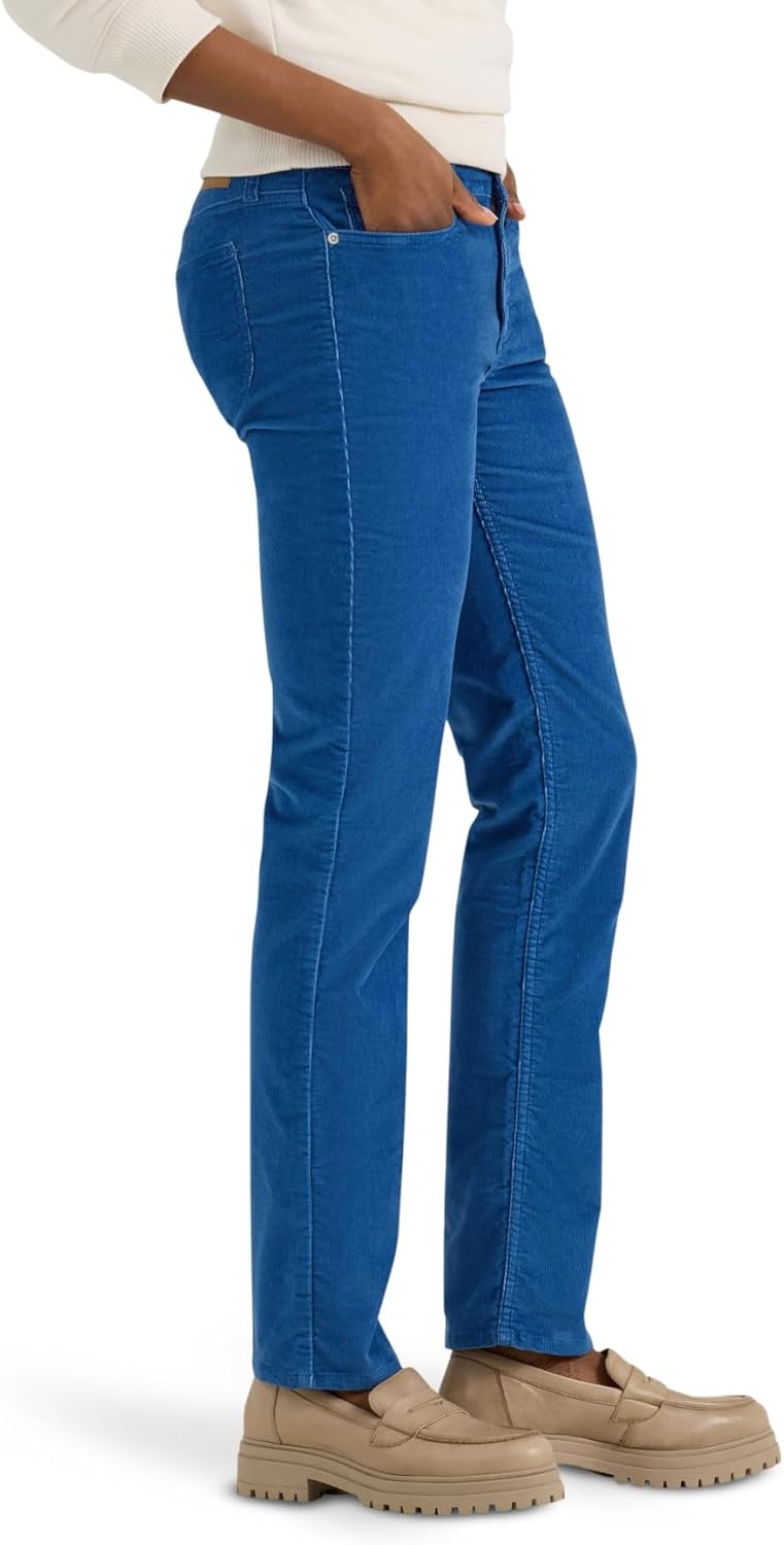 Lee Womens Legendary Mid Rise Straight Leg Jean