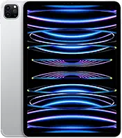 iPad Pro da Apple de 11 polegadas (4a geração): Com chip M2, tela Liquid Retina,1 TB Wi-Fi 6E, câmera frontal de 12 MP, câmeras traseiras de 12 MP e 10 MP, Face ID, Prateado
