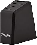 Farberware - Stainless Steel Cutlery Prep Set with Precision Blades, Easy Grip Handles, Compact Storage (5 Piece, Black)