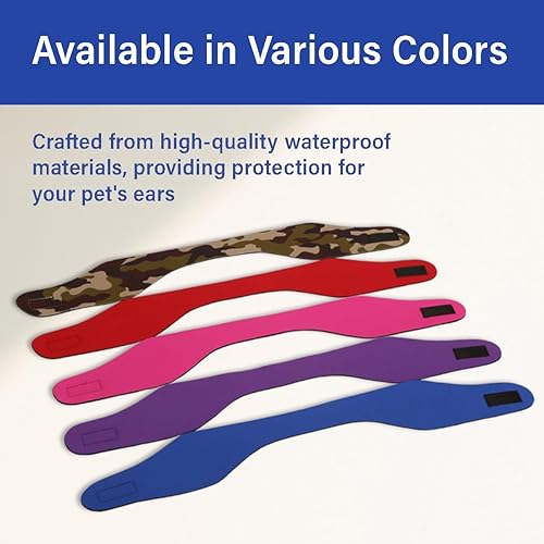 Miniatura 4 de MANON ROSA Tapones para gorro de natación para perro, 2 unidades, impermeable, para todo tipo de clima, para bañarse en días lluviosos  Protector de