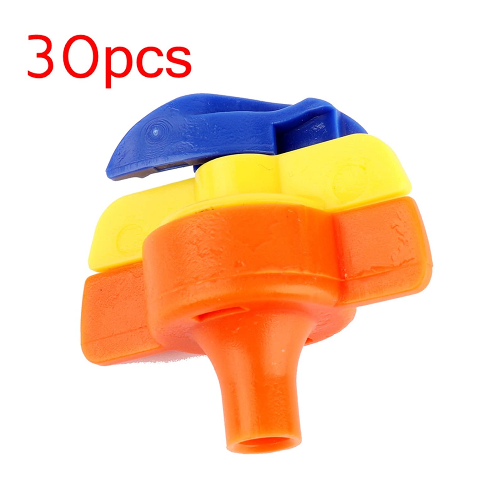System nawadniania zraszaczy ogrodowych Orange 360 ​​stopni obracający się zraszacz ogród ogrodowy nawadnianie zraszacz wody mikro kropidło trawnik (Color : 50pcs)