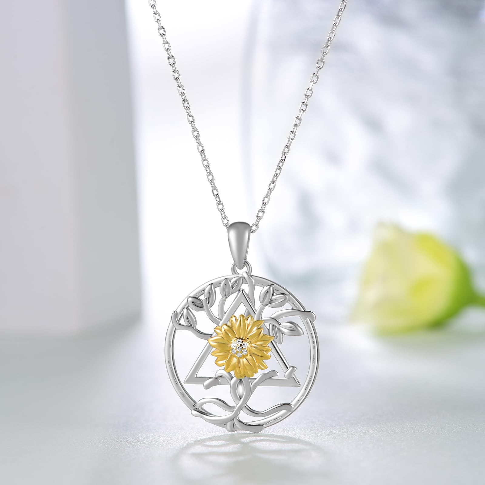 Regali sobri per le donne 925 argento Sterling regali sobrietà per le donne migliori sobrietà 1 anno sobri collana AA alcolisti anonimi regali per