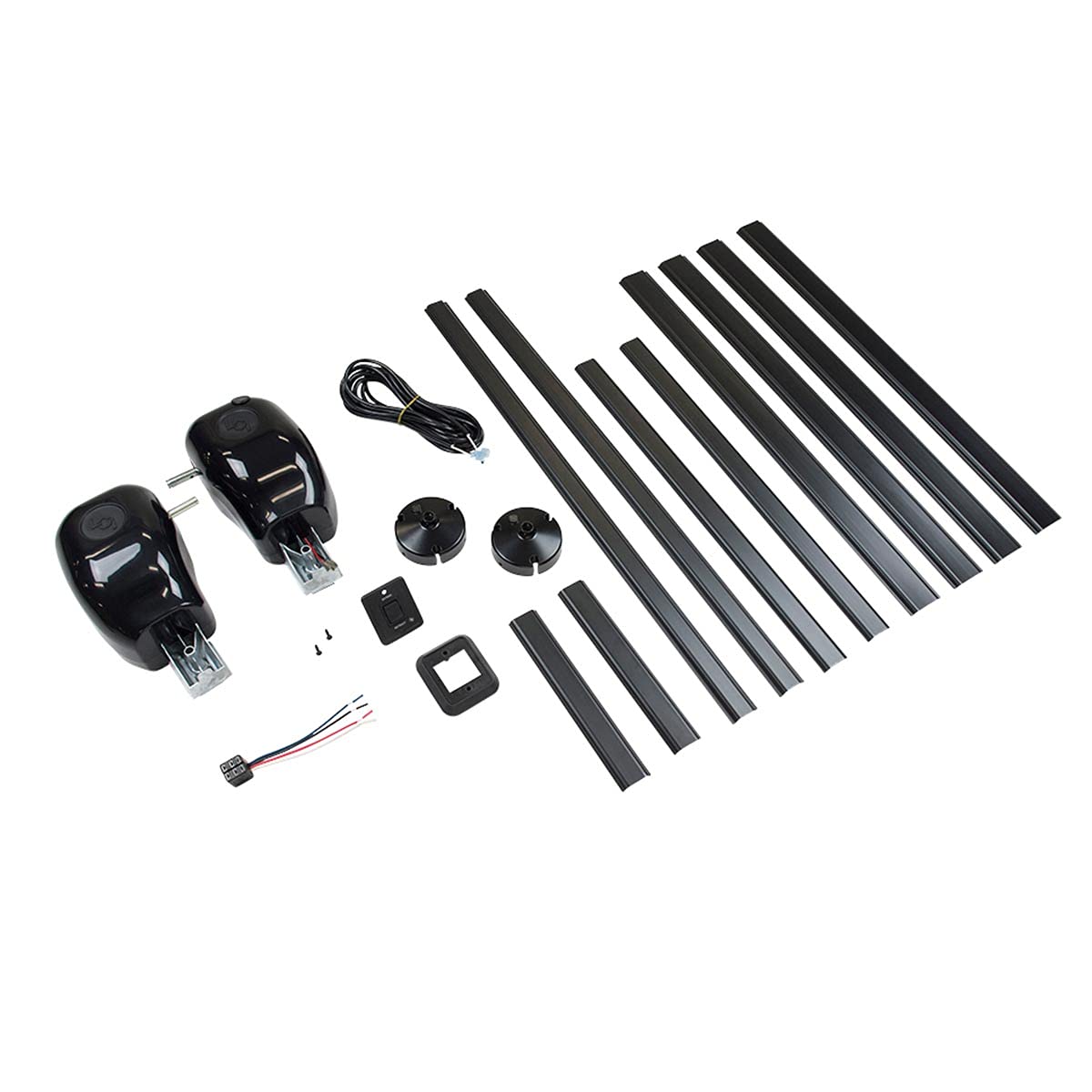 Photo 1 of Pull Style Manual to Power Awning Conversion Kit for 5th Wheel RVs, Travel Trailers and Motorhomes Black