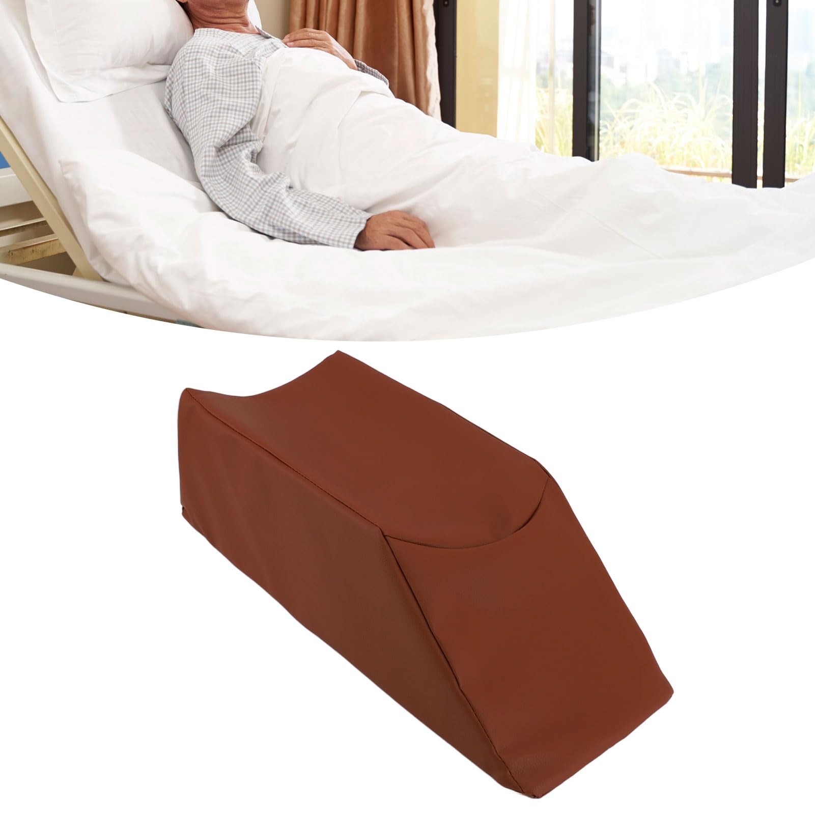 Cuscino per l'elevazione delle Gambe con Supporto in Pelle