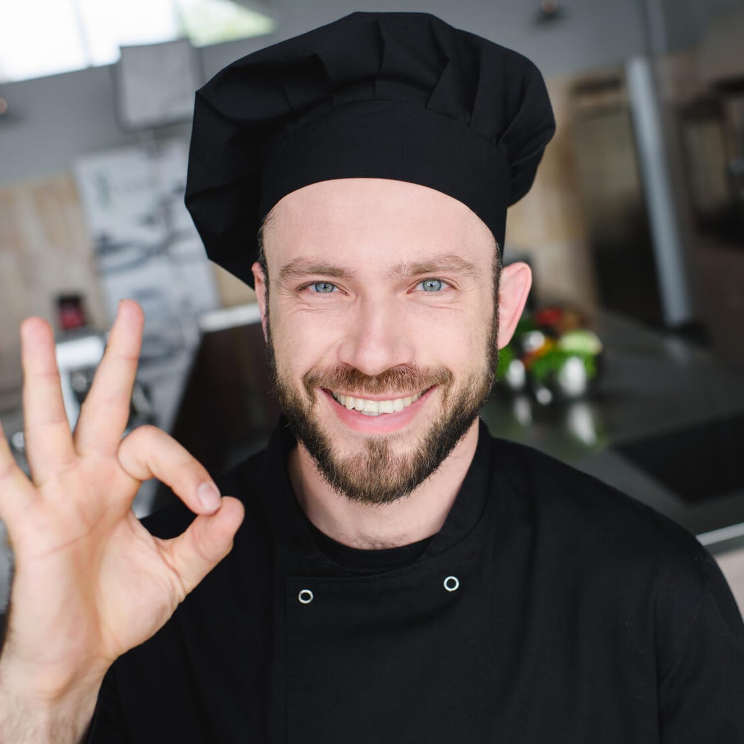 PALLTEX Nozomi LS Veste De Cuisine Unisexe pour Homme et Femme | Vêtement De Chef Professionnel | Uniforme À Manches Longues