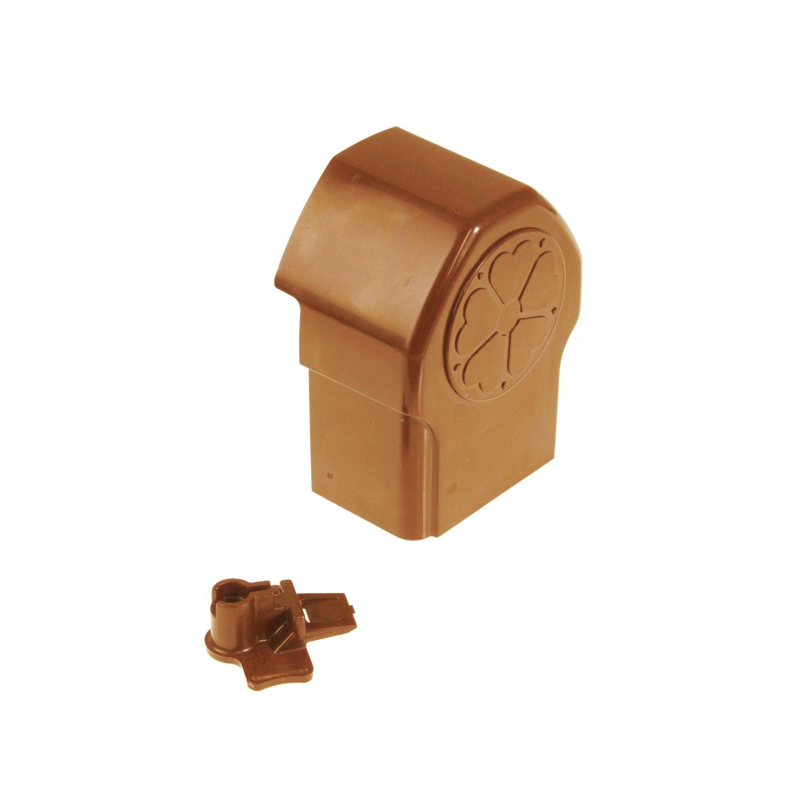 Caramel Ultraframe CCTA001K Glazing Bar End Cap Chambered Conservatory Transom Oak CCT001