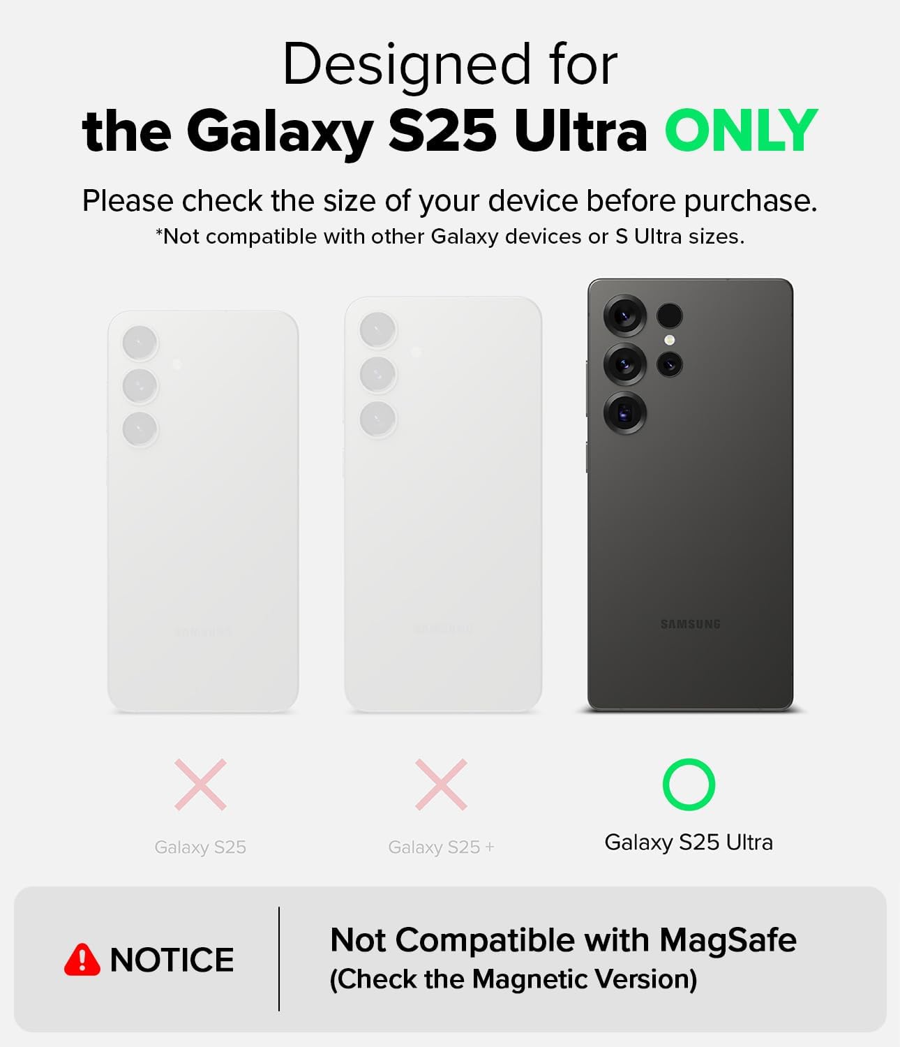 Ringke Onyx for Samsung Galaxy S25 Ultra Case [Feels Good in The Hand] Oil & Dirt Resistant, Enhanced Camera Lens Protection, Comfortable Grip, Non-Slip, Lightweight Cover - Black - Image 2