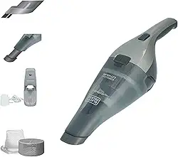 BLACK+DECKER Aspirador portátil Dustbuster, sem fio, cinza escuro (HNVC220BCZ01)
