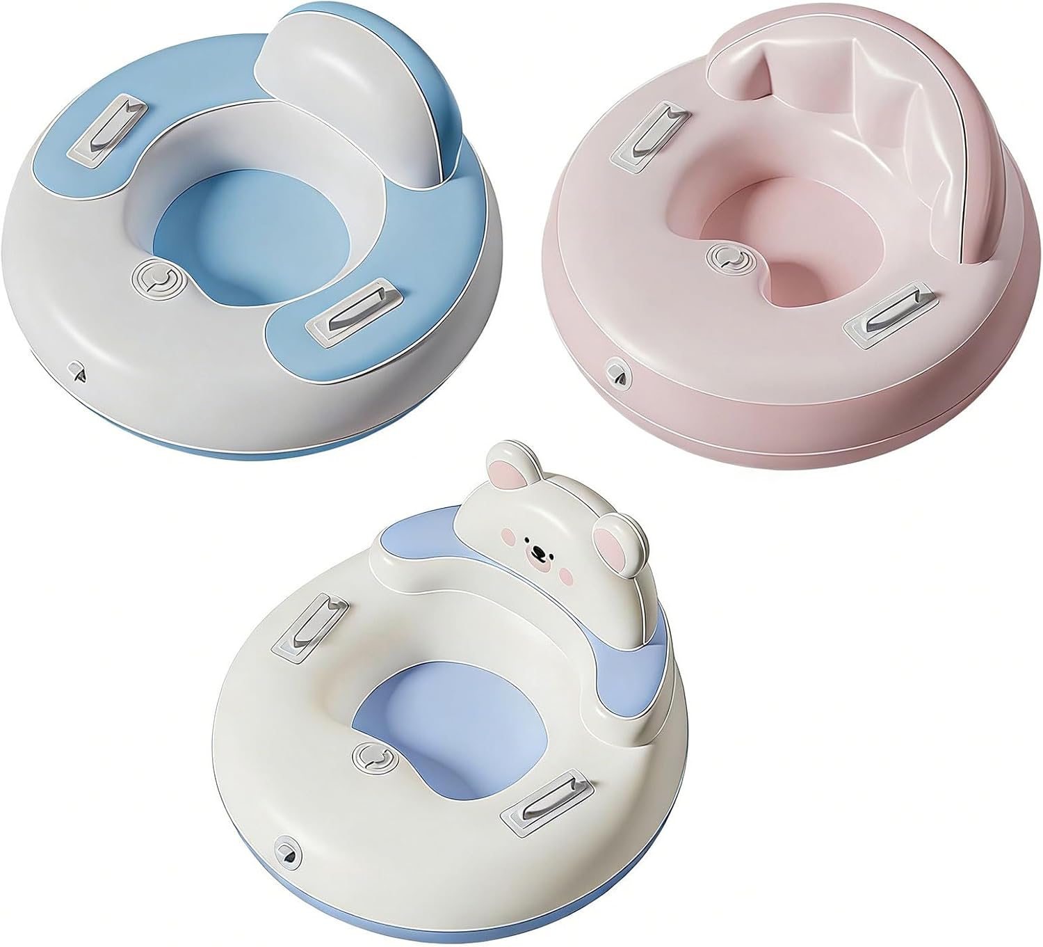 Portable Inflatable Snow Tube Featuring Secure Tow Rope and Quick Inflation Design Ideal for Family Snowplay Snow Saucer with Rope