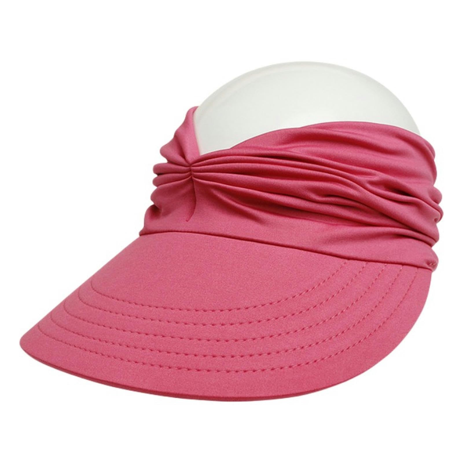 Chapeau de Soleil Chapeau Adulte Flexible pour Femmes Anti-UV Visor Largeur Visiteur