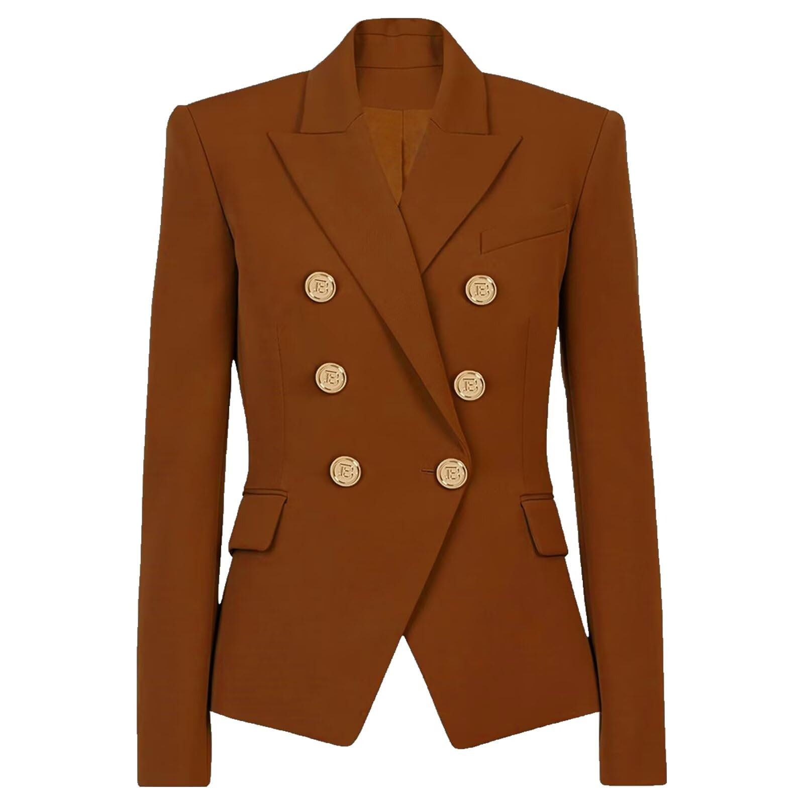Casual Blazers for Women Long Sleeve Open Front Work Business Suit Office Blazer Jackets with Pockets