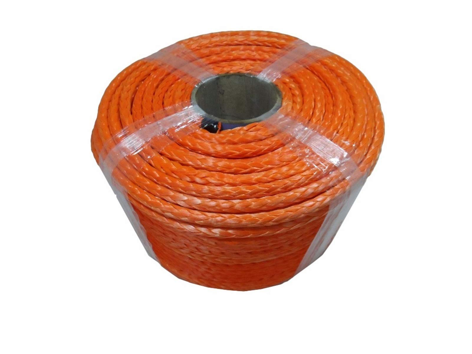 Winch Rope, Orange 10mm*100m Winch Rope,Synthetic,UHMWPE,Off Road