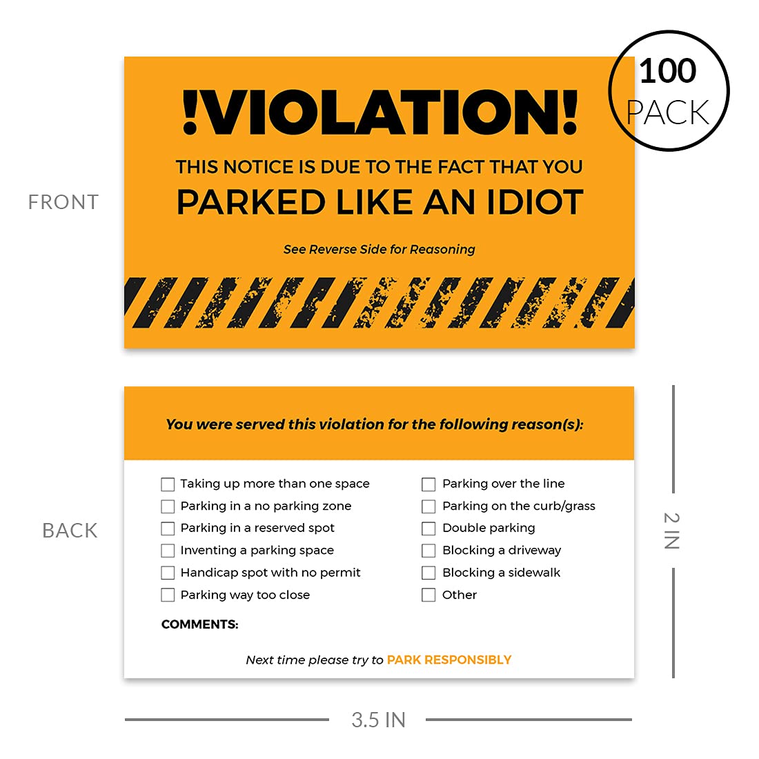 amazon-com-andaz-press-funny-bad-parking-cards-violation-parked-like-an-idiot-prank-driving-fake-ticket-violation-gag-note-cards-fun-for-revenge-road-justice-for-men-women-him-her-100-pack for Fake Parking Ticket Free Printable Amazon.com : Andaz Press Funny Bad Parking Cards, Violation Parked Like An Idiot Prank Driving Fake Ticket Violation Gag Note Cards, Fun for Revenge Road Justice, For Men, Women, Him, Her, 100-Pack, for Fake Parking Ticket Free Printable