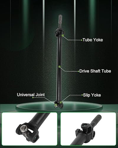 Vista 564 de SCITOO Longitud del eje de hélice del eje de transmisión delantero 36.2 pulgadas compatible con 2001-2004 para Jeep Grand para Cherokee 4.0L