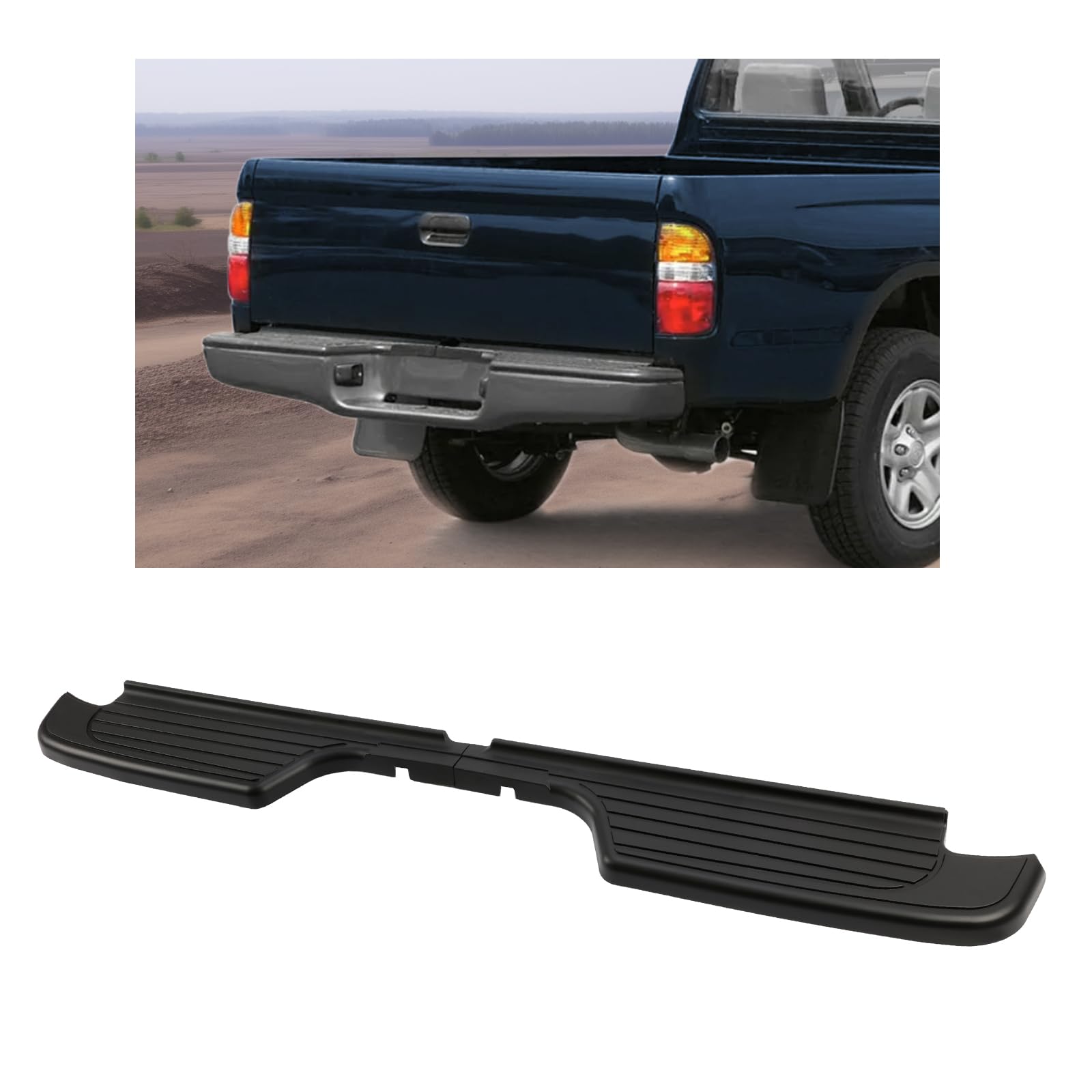 Amazon.co.jp: KUAFUリアバンパーステップパッドペア 1995-2004 トヨタ