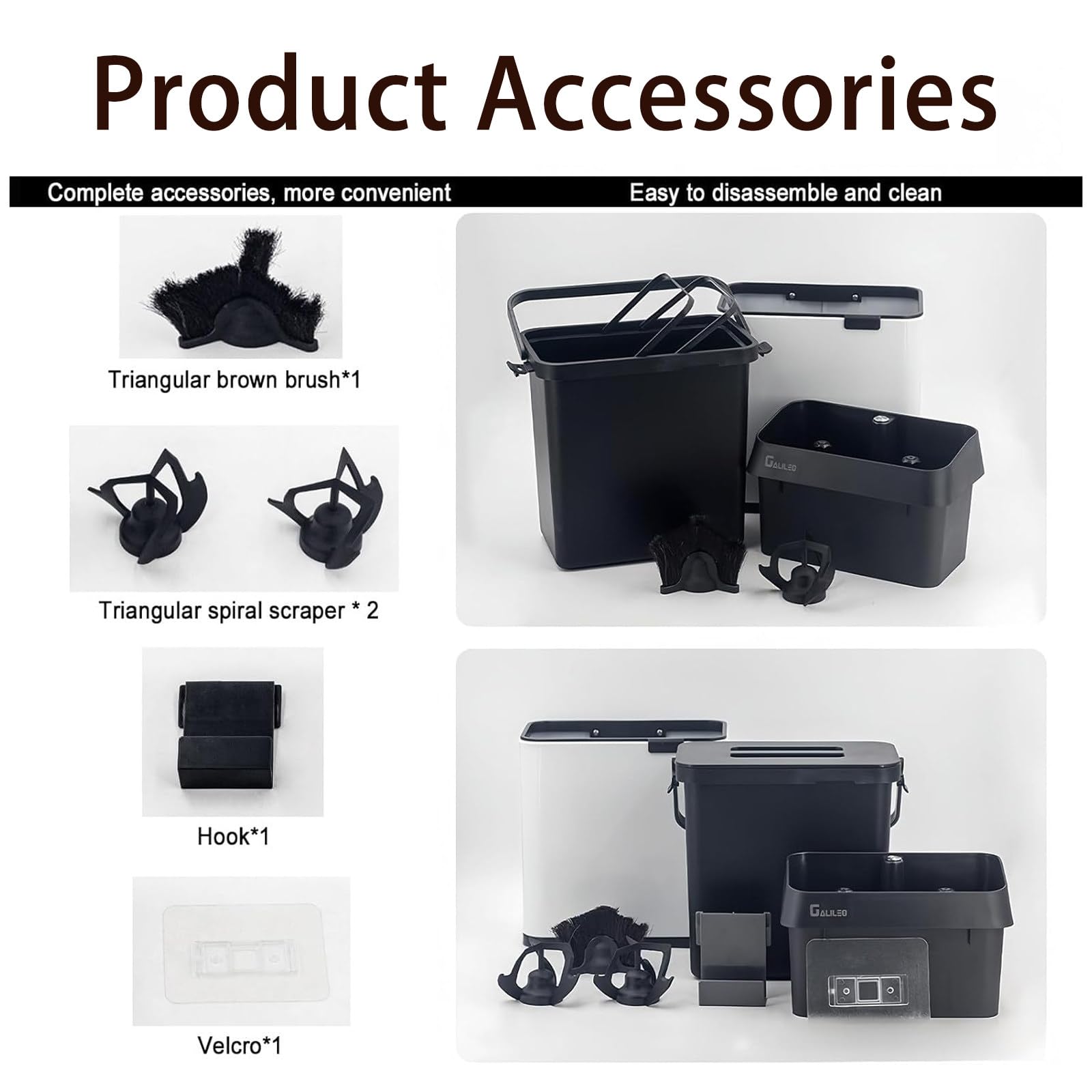 Limpiador de Portafiltros para Espresso Comercial, Accesorio para Cafeterías con Sistemas Automático, para Uso Profesional y Doméstico Silver