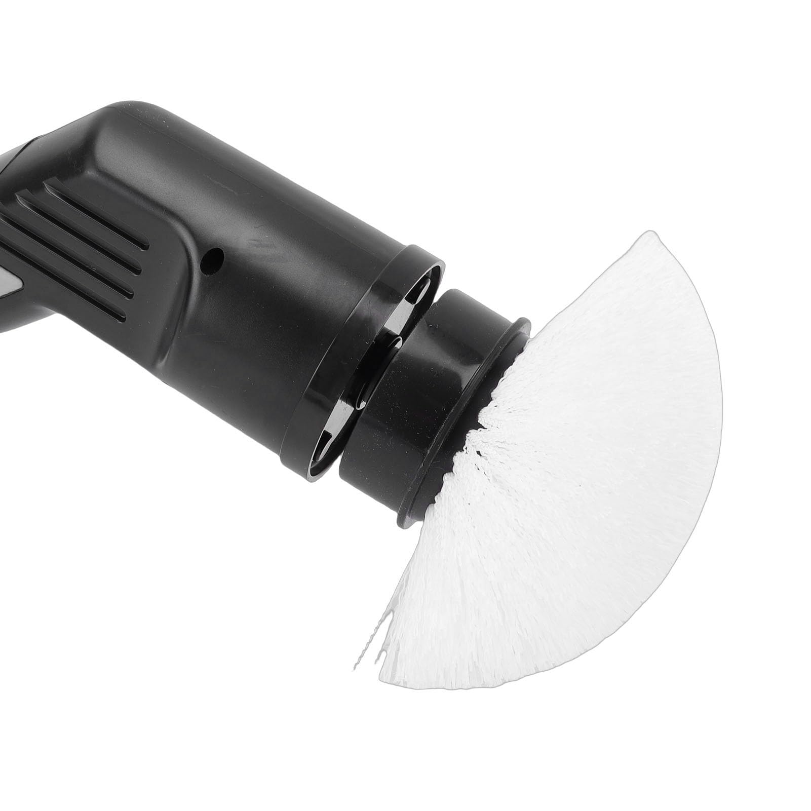 Limpiador de Ducha Potente, Cepillo Eléctrico 9 en 1 con 450 RPM para Azulejos de Baño y áreas Difíciles de Limpiar, de 50 Pulgadas de Largo (JY6016 Negro (9 Cabezales))