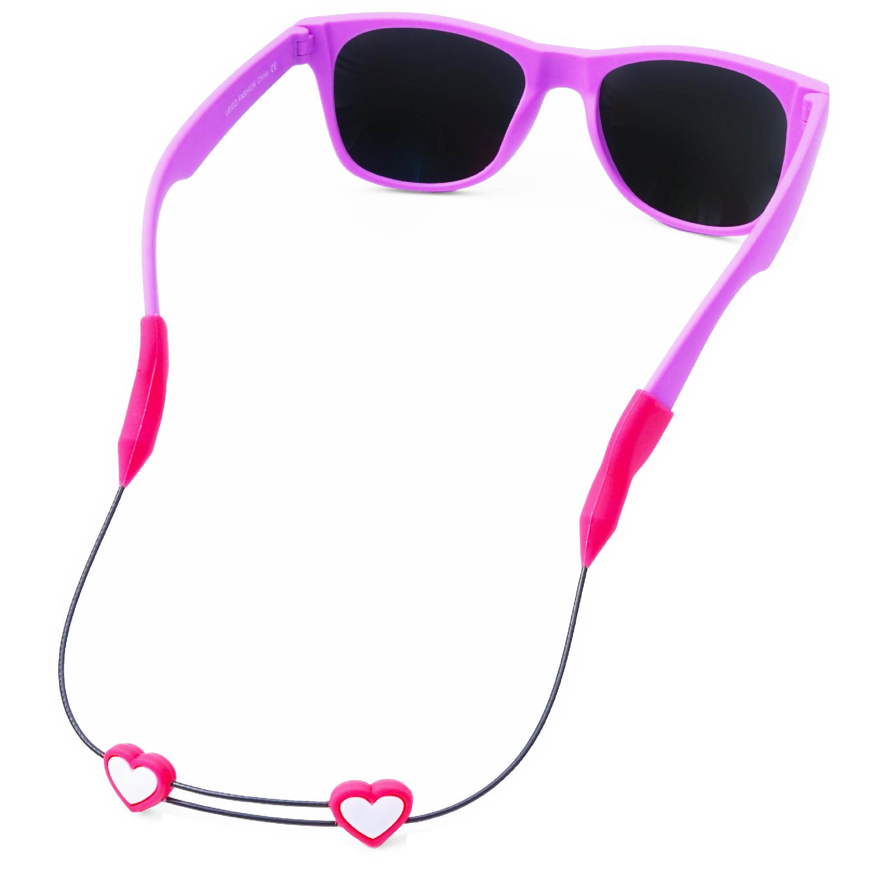 Kids Glasses Strap, No Tail Eyeglass Holder Adjustable, Sunglasses Eyeglasses Strap for Boys and Girls