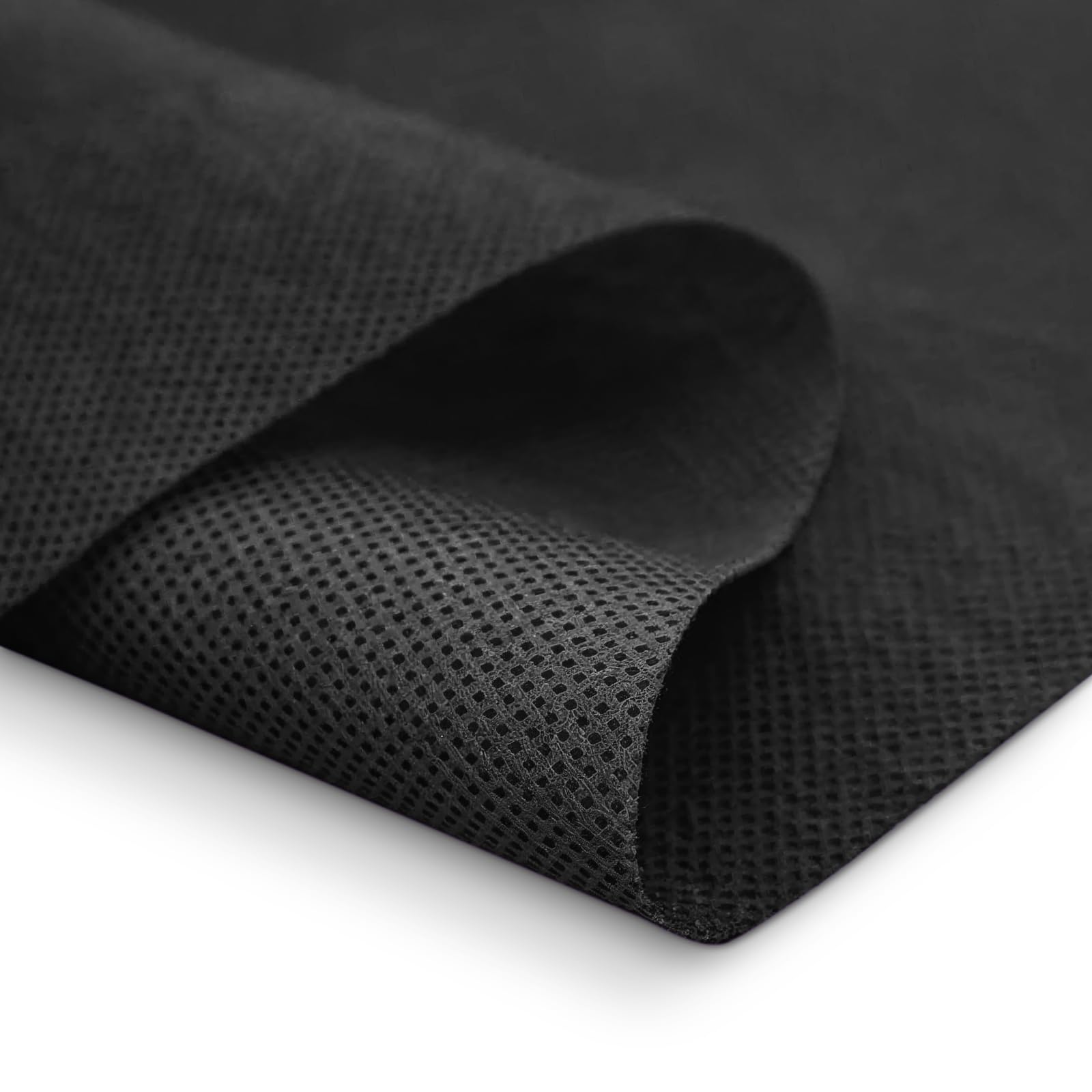 MAXI PRODUCTS - Rotolo di tovaglia TNT pretagliato a 1,20 m - 1,2 x 48 m - Nero - Tessuto non tessuto Spunbond (TNT) - Monouso con effetto tessuto - Resistente ai liquidi - Catering - Impermeabile