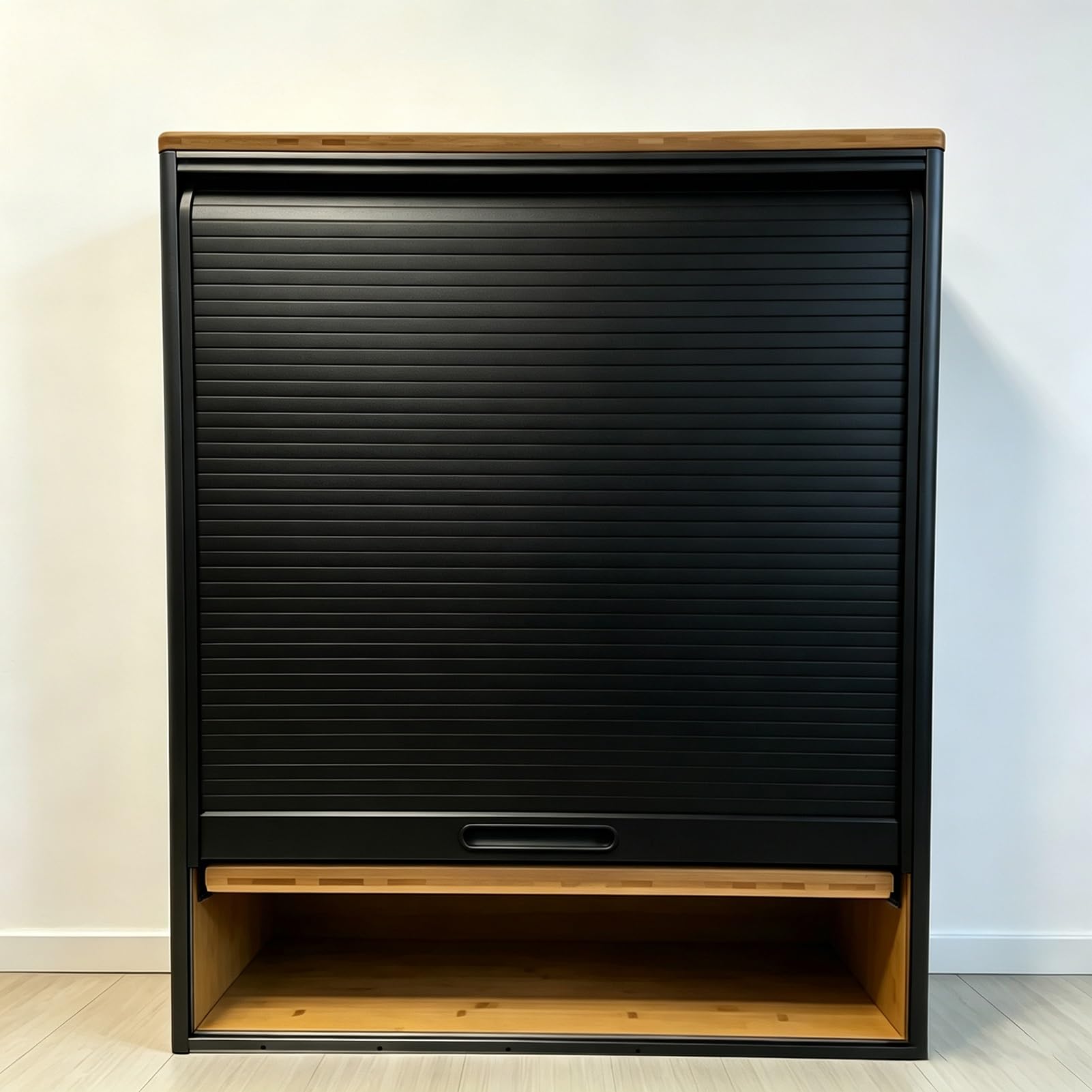 Persiana deslizante suave con riel para optimizar muebles de cocina