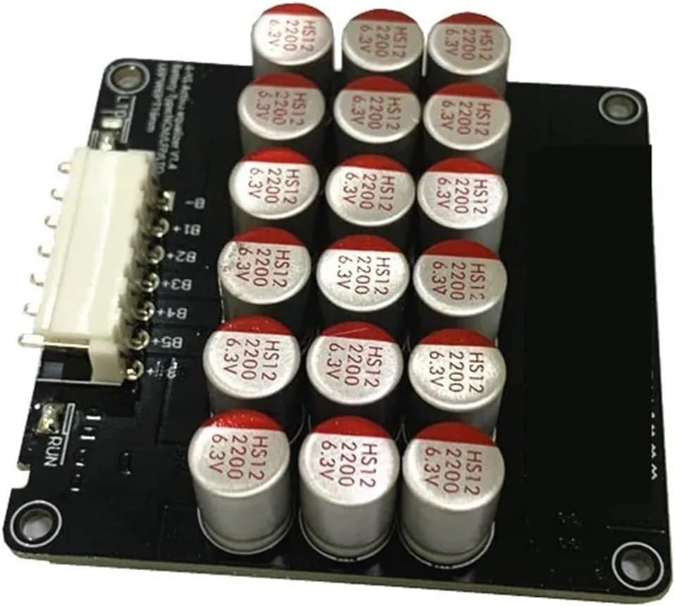 Battery Equalizer Capacitor Active Equalizer Balancer 6S 5S 4S Battery Car Audio Lithium Lipo Group Balancer(4-6S LTO Default)
