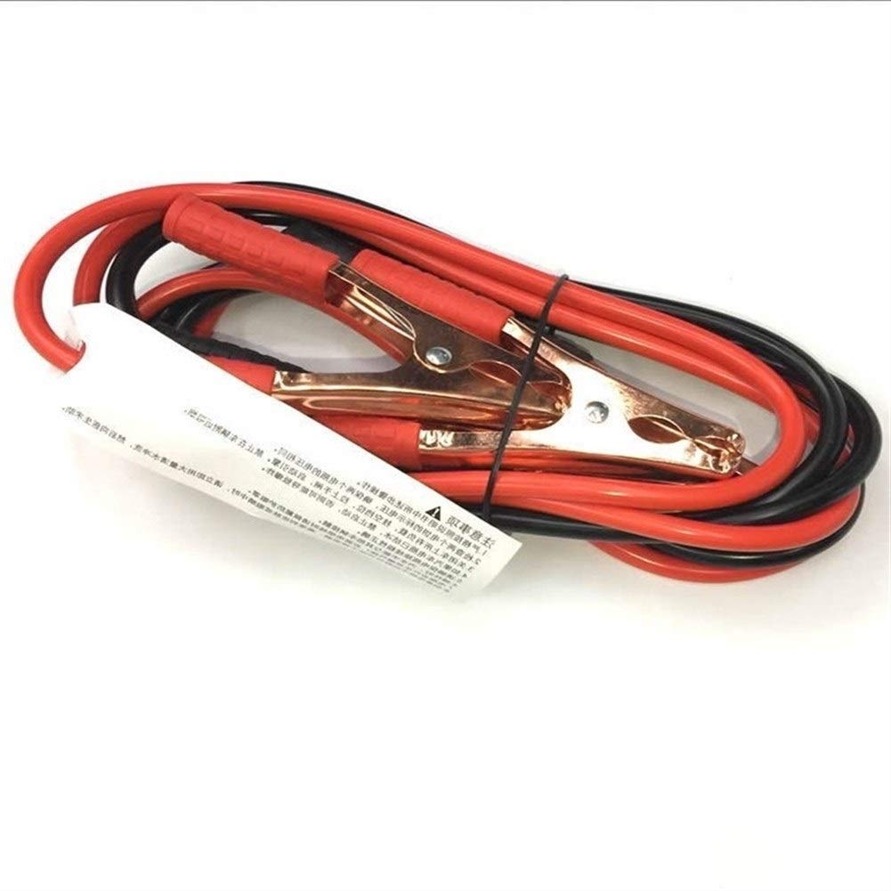 Cable Puente para Coche Furgoneta camión, Cables Puente de batería de Coche Hechos de Cobre 2,2 m (500a 2,2 m)