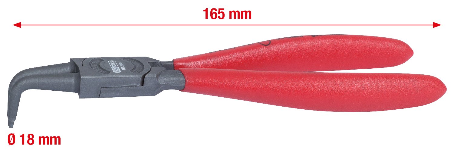 KS Tools 119.2059 Internal Circlip Pliers 90 Degree Angled 19-60mm, Clear - Image 2