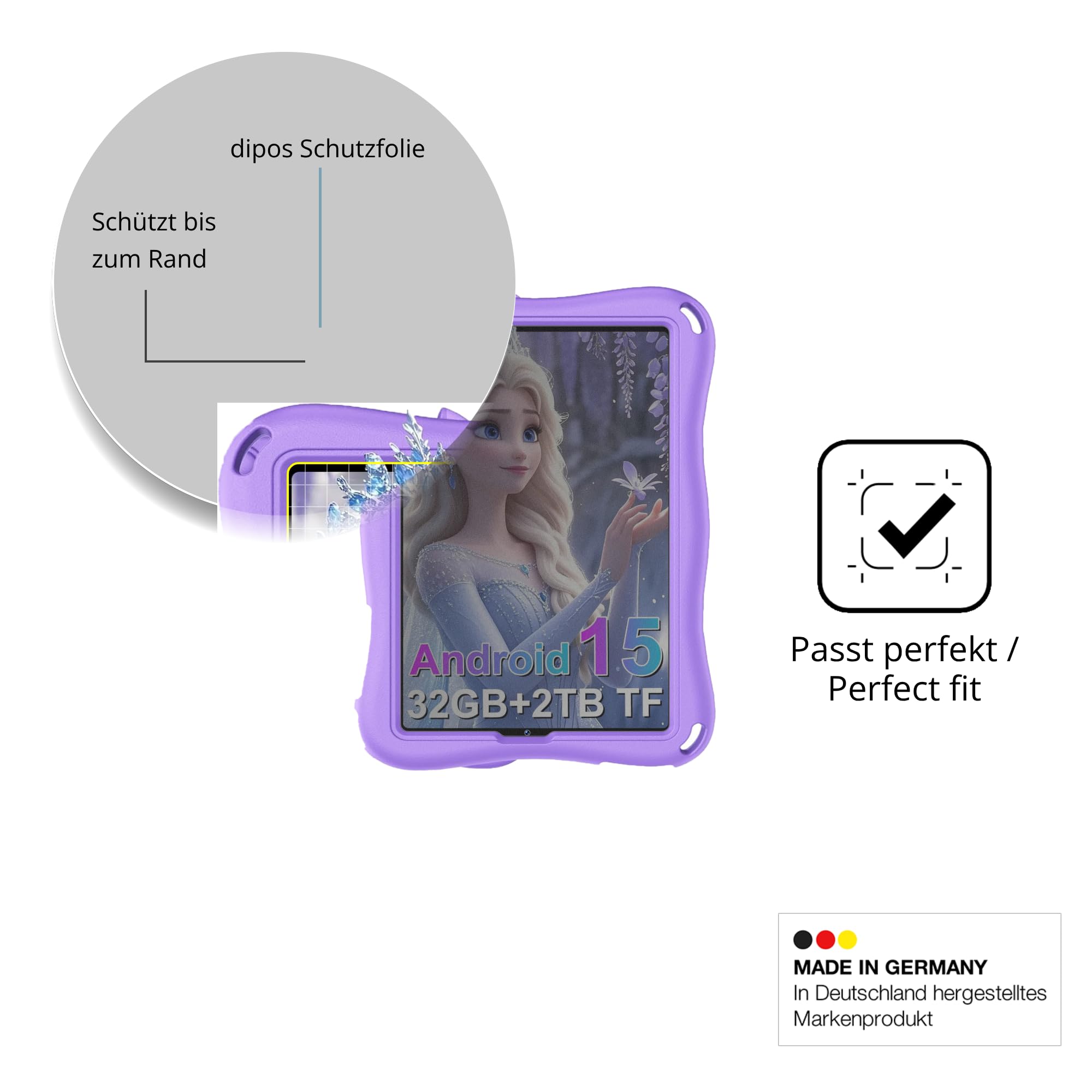 dipos Protector de Pantalla Antiespía para SUAAT S11 | Película protectora mate, filtro de privacidad 4 vías, ajuste perfecto, antiarañazos, sin burbujas, autoadhesivo