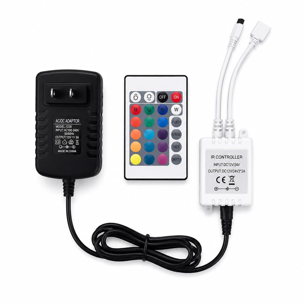 Amazon.com: GALYGG 24 Key LED Strip Lights IR Remote Controller