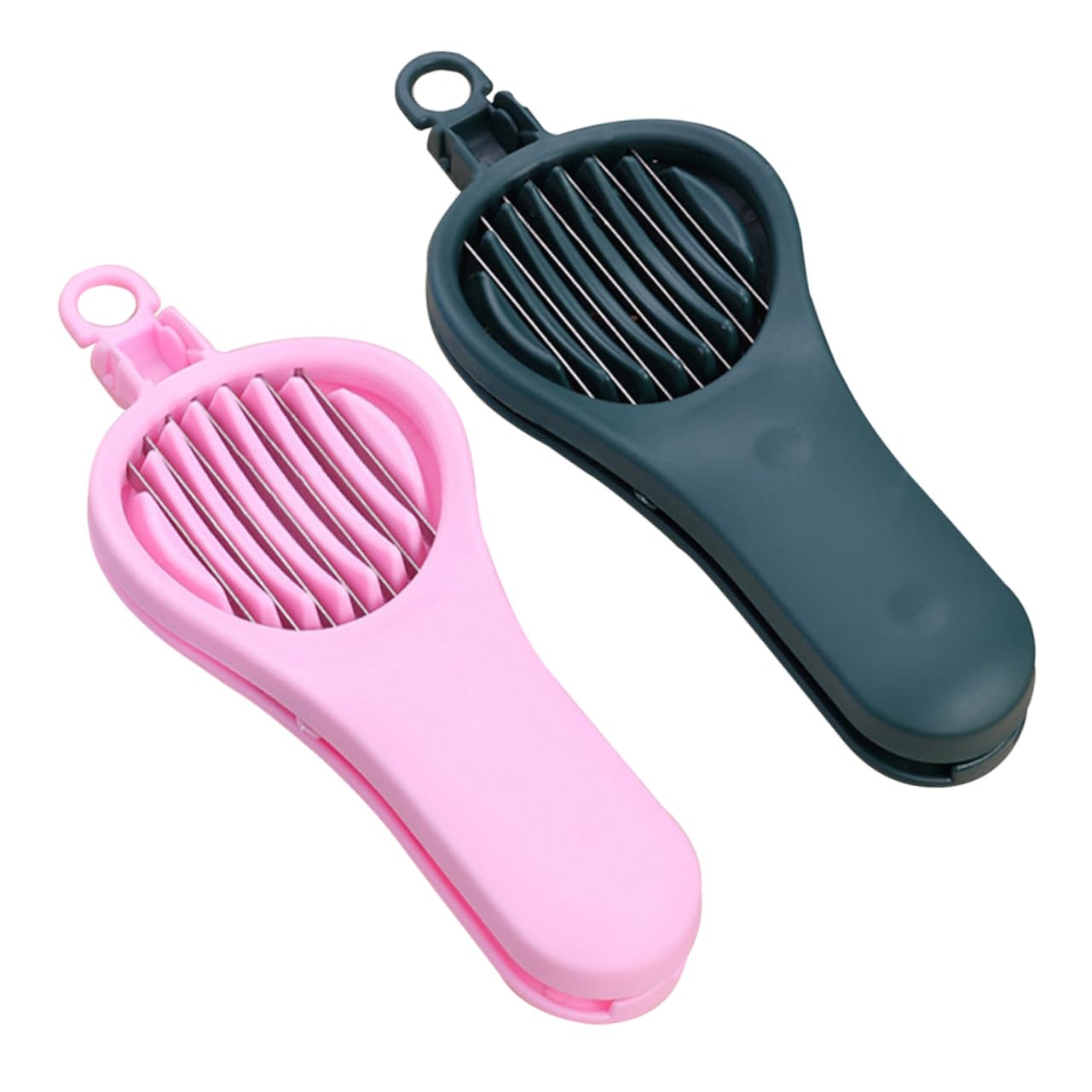 MUCKLILY 2Pcs Multifunctional Cherry Core Removers and Slicer Kitchen Gadget for Efficient Pitting and Slicing Compact Design for and Use