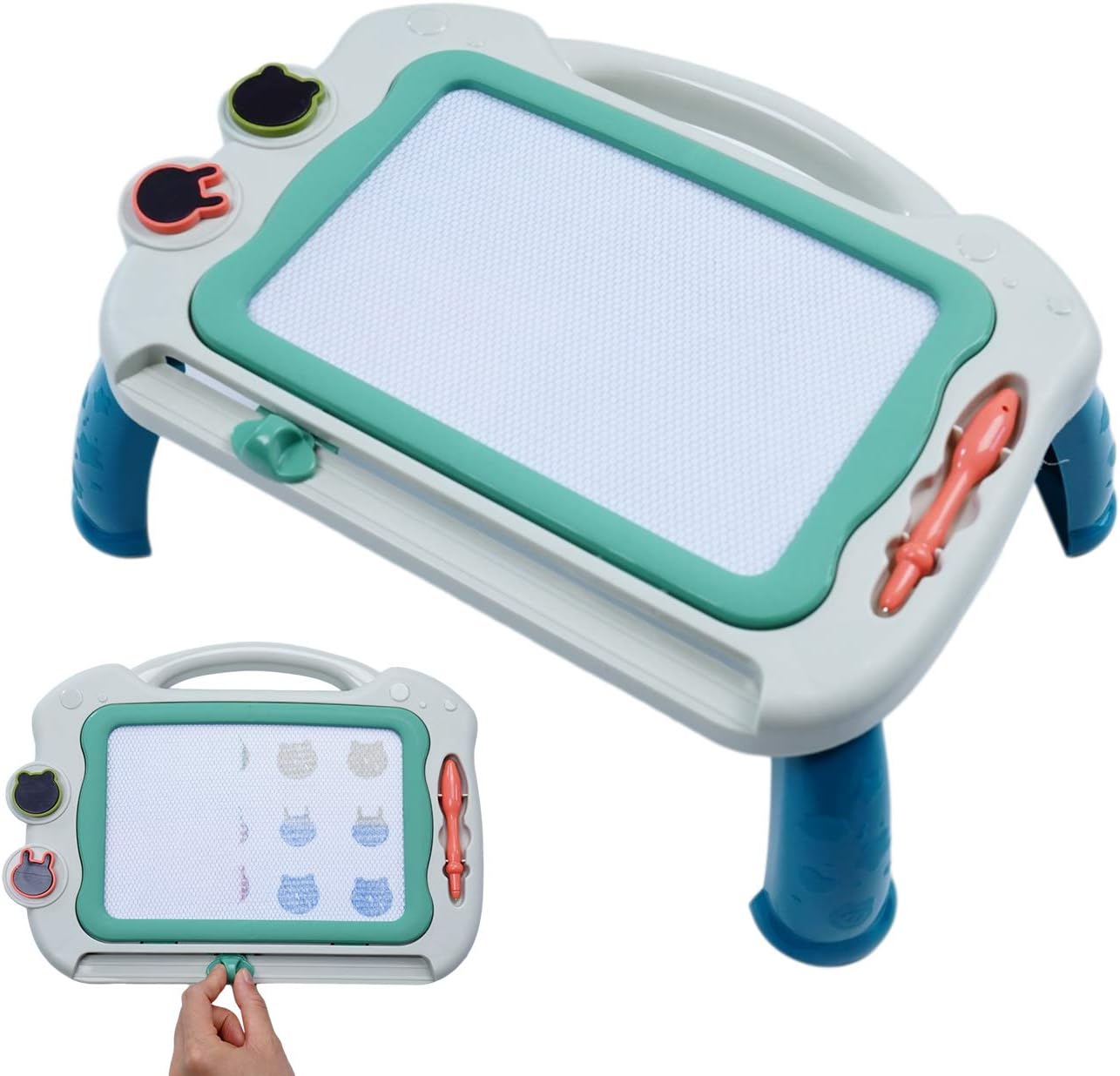 Vchiming Magnetic Drawing Board, Toys for 3-6 Year Old Kids,Erasable Doodle Board for Kids,A Colorful Etch Education Sketch Table Doodle Pad Toddler Toys,Drawing Pad Gift for Girls Boys
