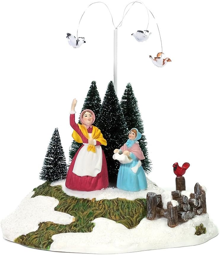 Department 56 New England Village Feeding The Birds 56.57114