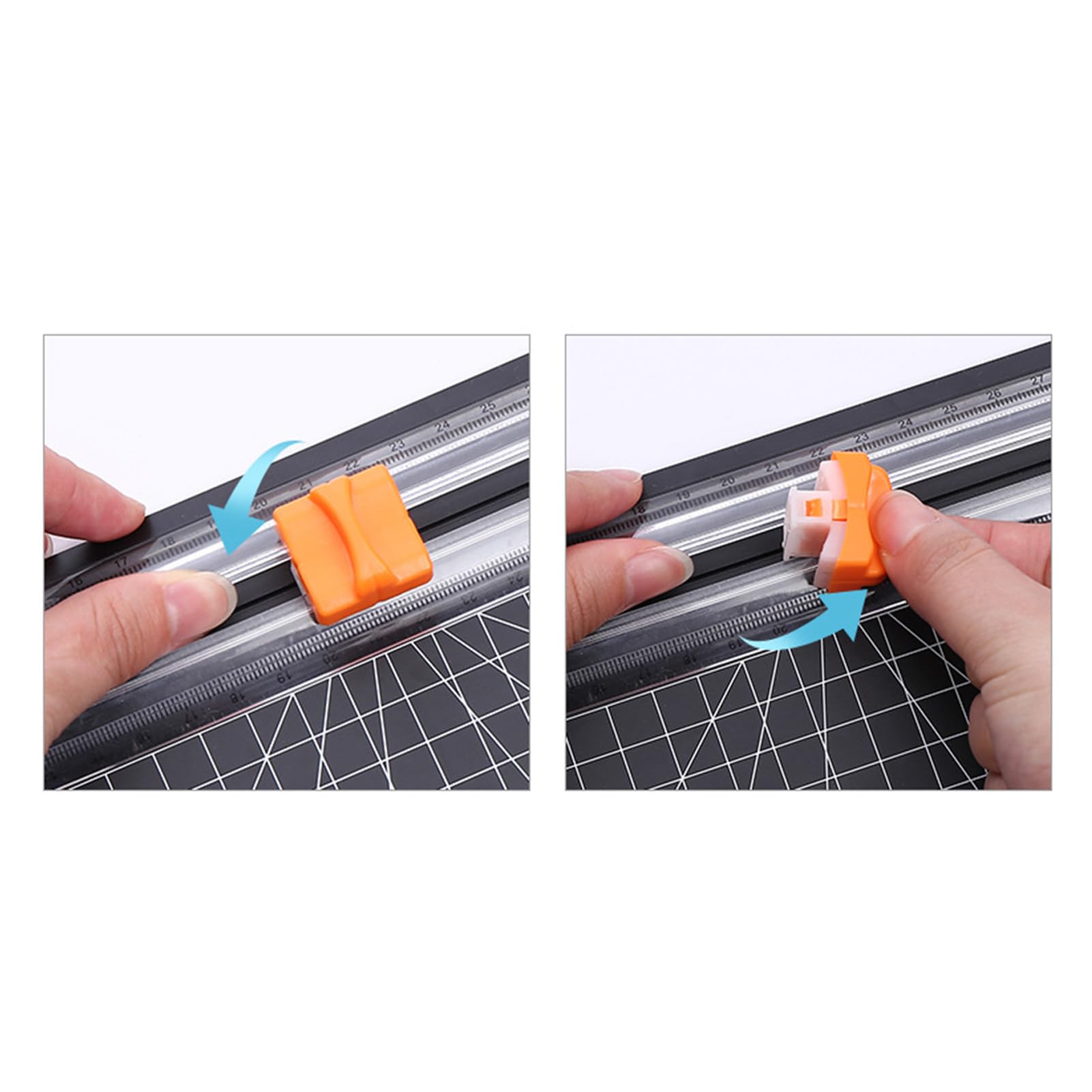 TOPINCN Taglierina a Slitta A3 42 cm per Carta e Scrapbooking