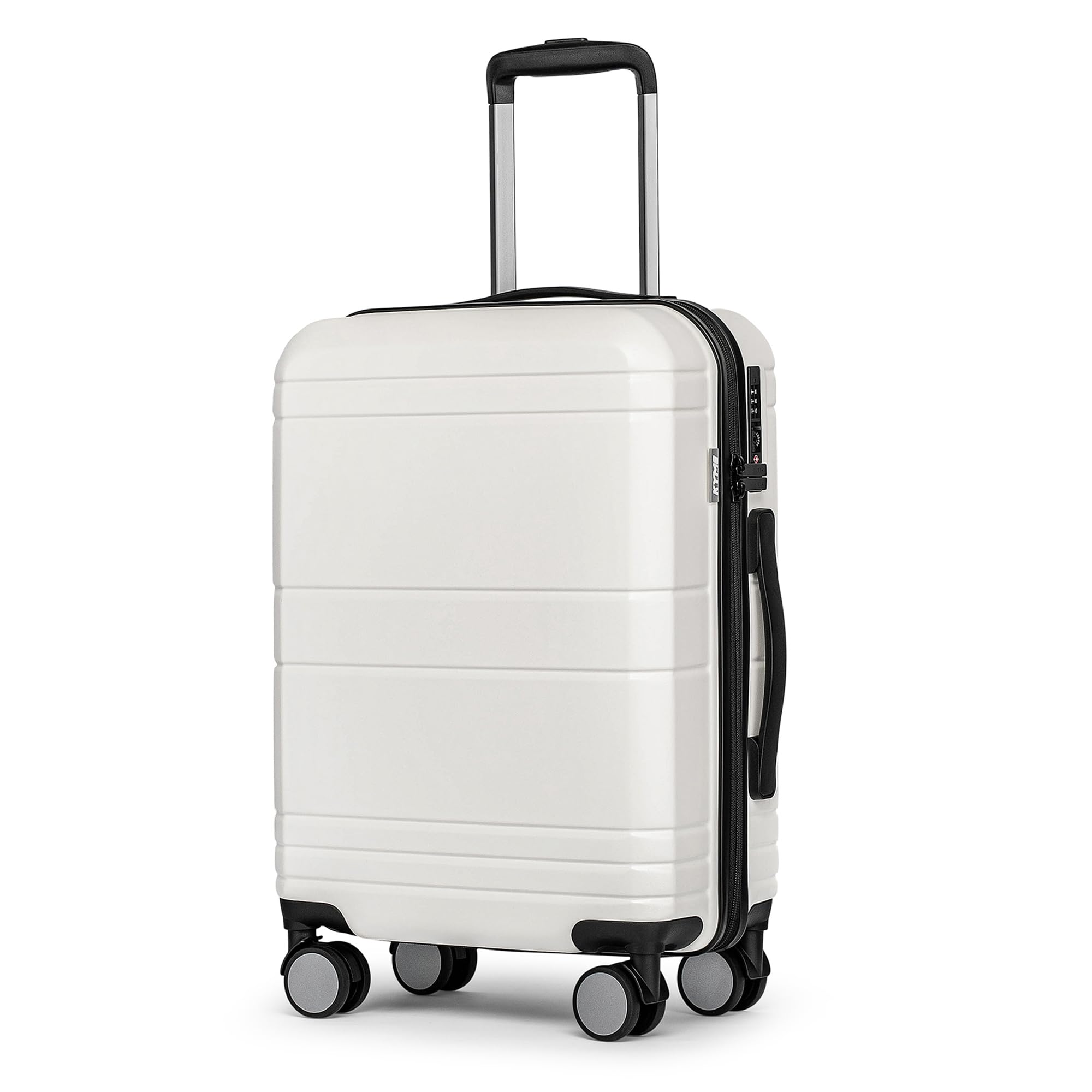 KYME Carry On Luggage 22x14x9 Airline Approved,Hardshell Carry On Suitcase with Tsa Lock,Small Suitcases with Wheels,Travel Luggage for Men Women,