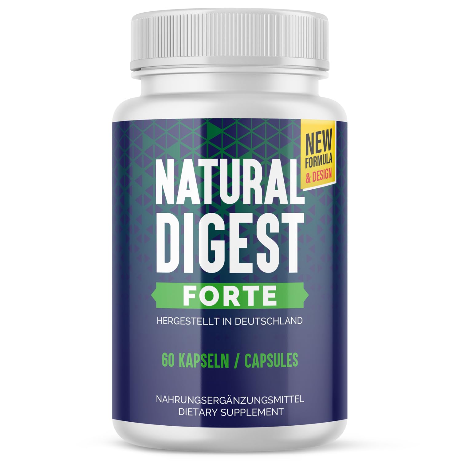Natural Digest Forte Kapseln | Bewährte Zutatenkombination | Unterstützung für den Körper | Inahlt: 60 Kapseln