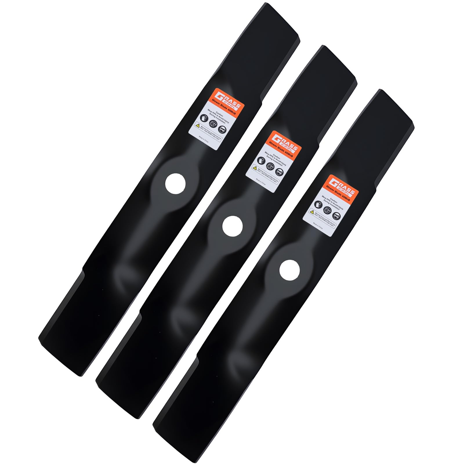 Grasscool M145476 Blades for JD Z355E Z445 Z325E X300 X350 48 inch Mower