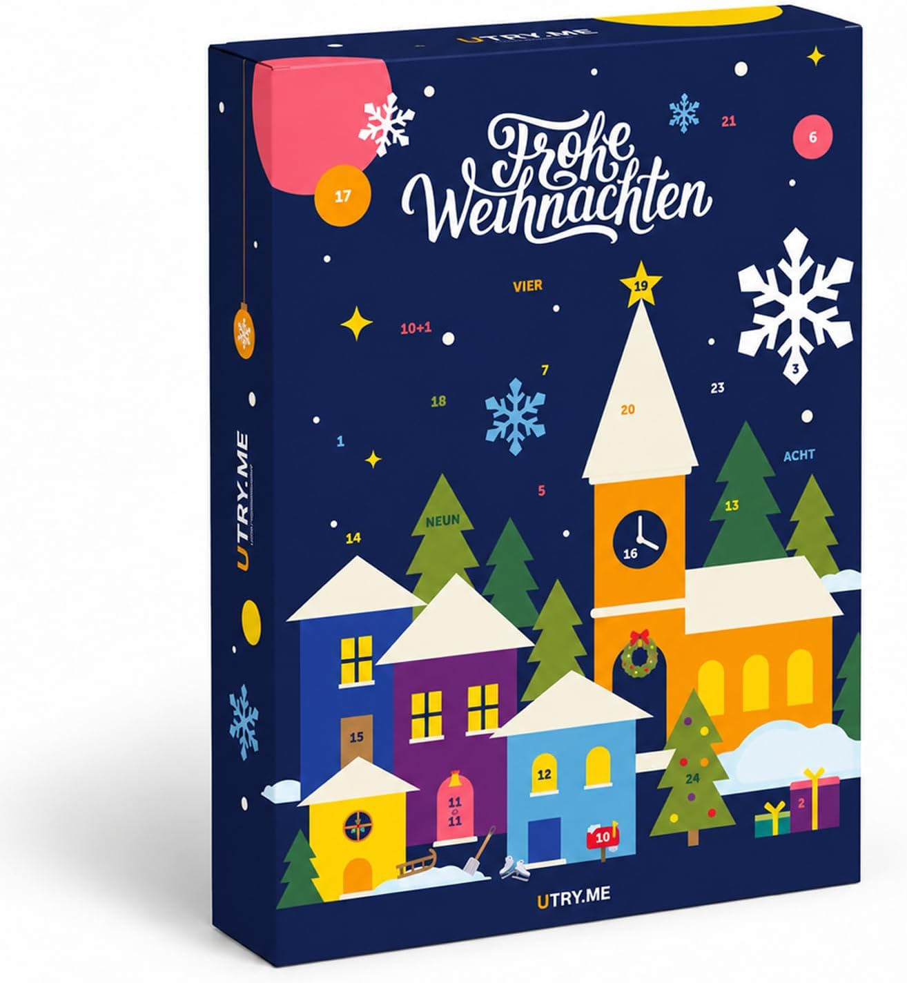 Utry.me XXL Adventskalender 2026 EARLY BIRD | über 100 € Warenwert, limitierter Weihnachtskalender für Männer und Frauen, 24 Food- und Lifestyle Produkte (2026) – Adventskalender 2026 von Utry.me XXL