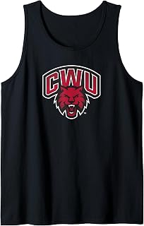 Central Washington University Wildcats Primary Logo Tank Top