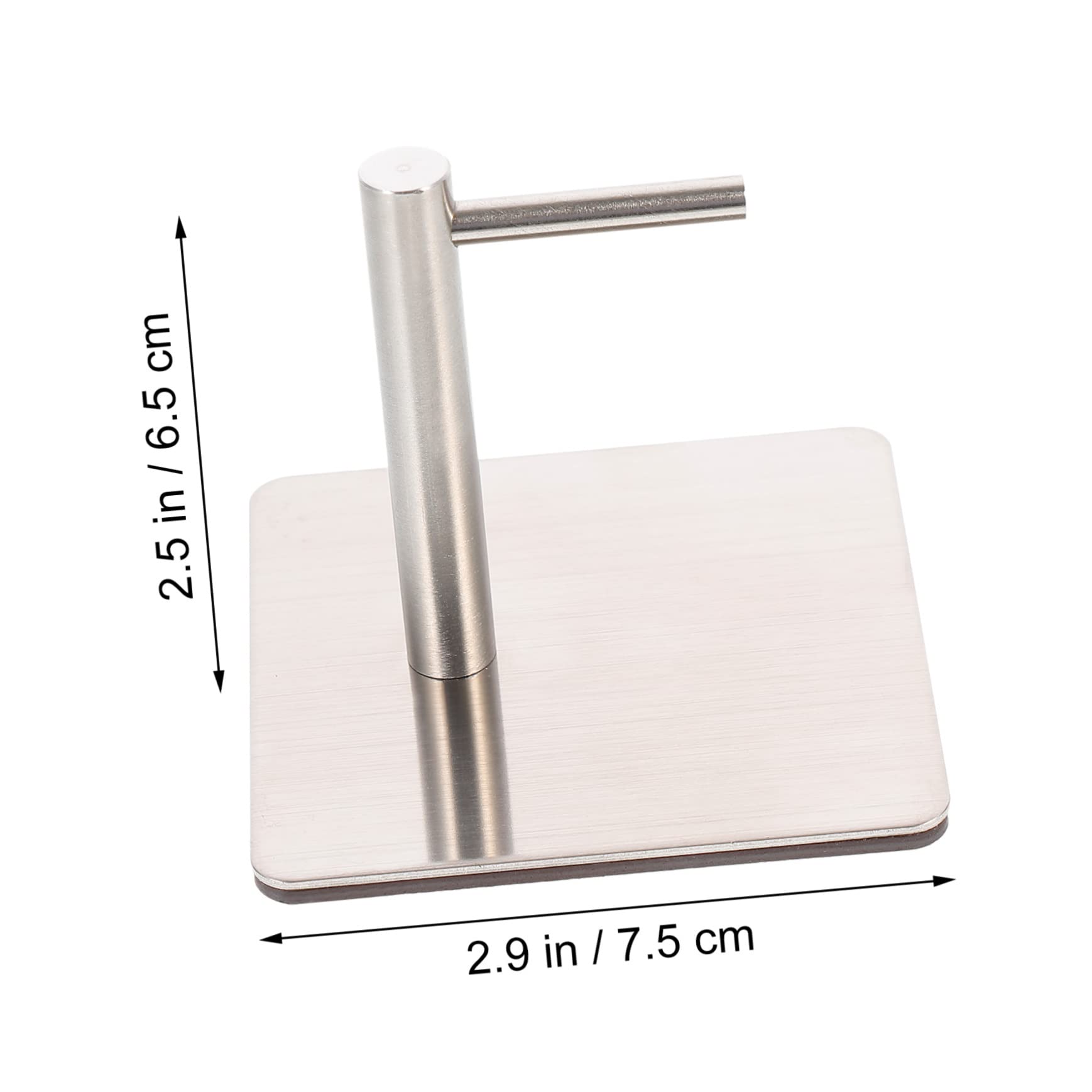 Cabilock 2 Pares Magnéticos Inoxidable Colgadores Sin Perforación Perfectos Refrigerador Oficina y Hogar Capacidad de Carga Organizador de Espacio