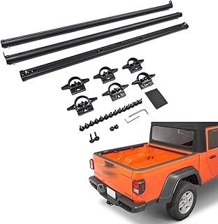 82215956 Trail Rail Cargo Management System Replacement for 2020-2023 Jeep Gladiator JT Truck Bed Tie Down Rails