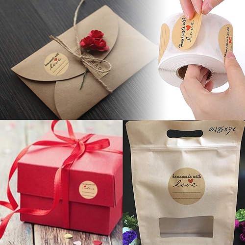 Miniatura 4 de Etiquetas para tarros de mermelada y gelatina, etiquetas de enlatado para tarros Mason y más (2 pulgadas redondas 500rollo) con líneas para