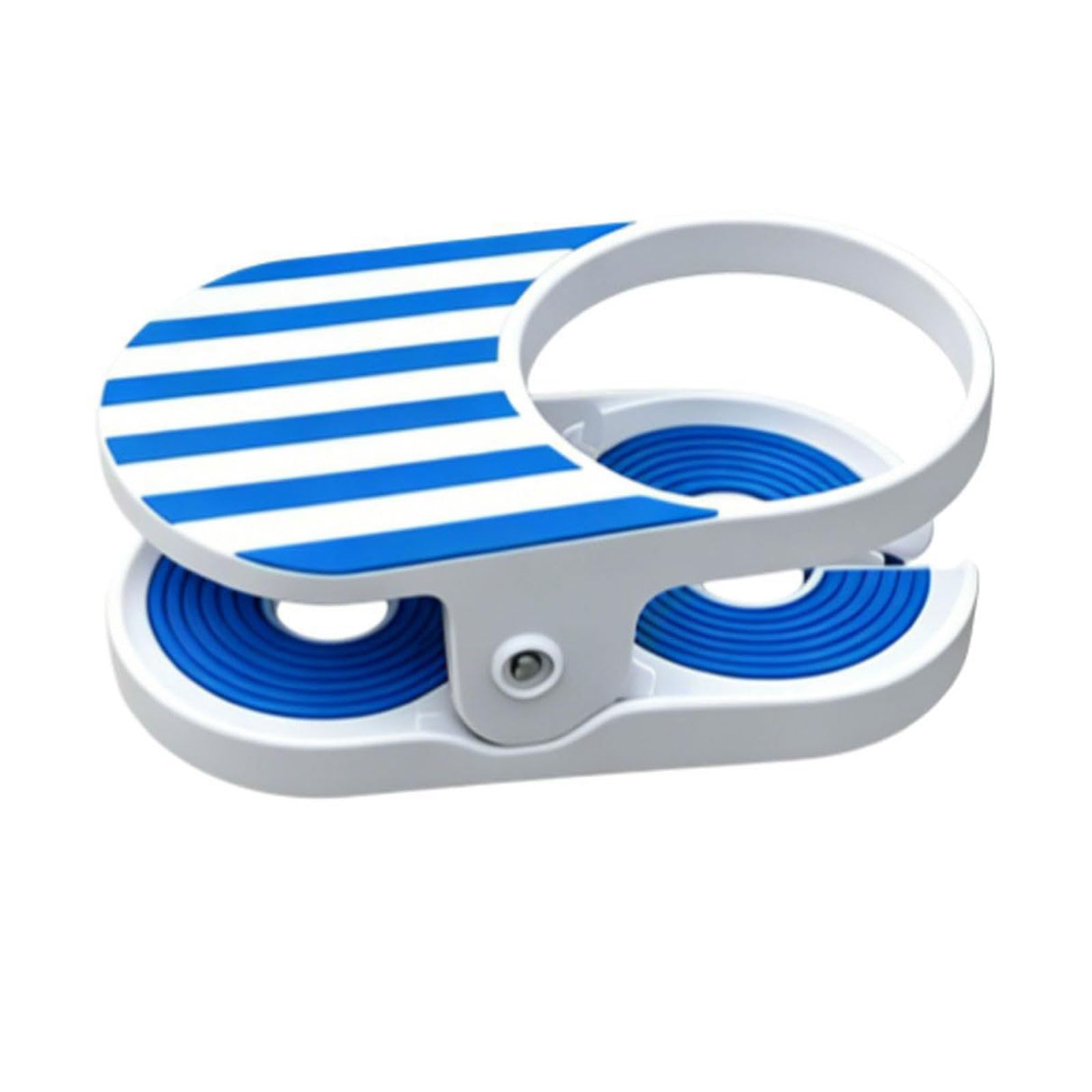 Tsophreniq Secure Clip on Drink Holder Texture for Beach Chairs and Tables Keeps Beverages Stable Indoors or Outdoors Clip on Drink Holder