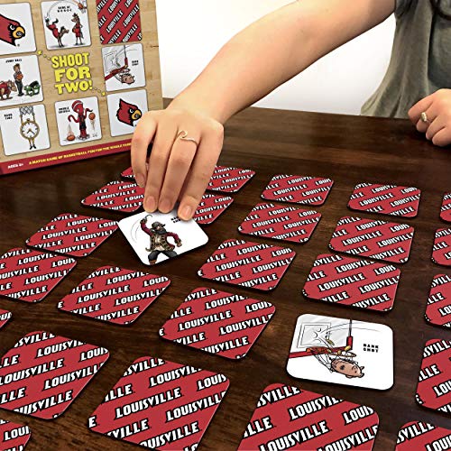 Image of YouTheFan NCAA Officially-Licensed Memory Match Game - Humorous, Team-Specific, Original Hand-Drawn Artwork, Fun for the Whole Family, for Fans Young and Old