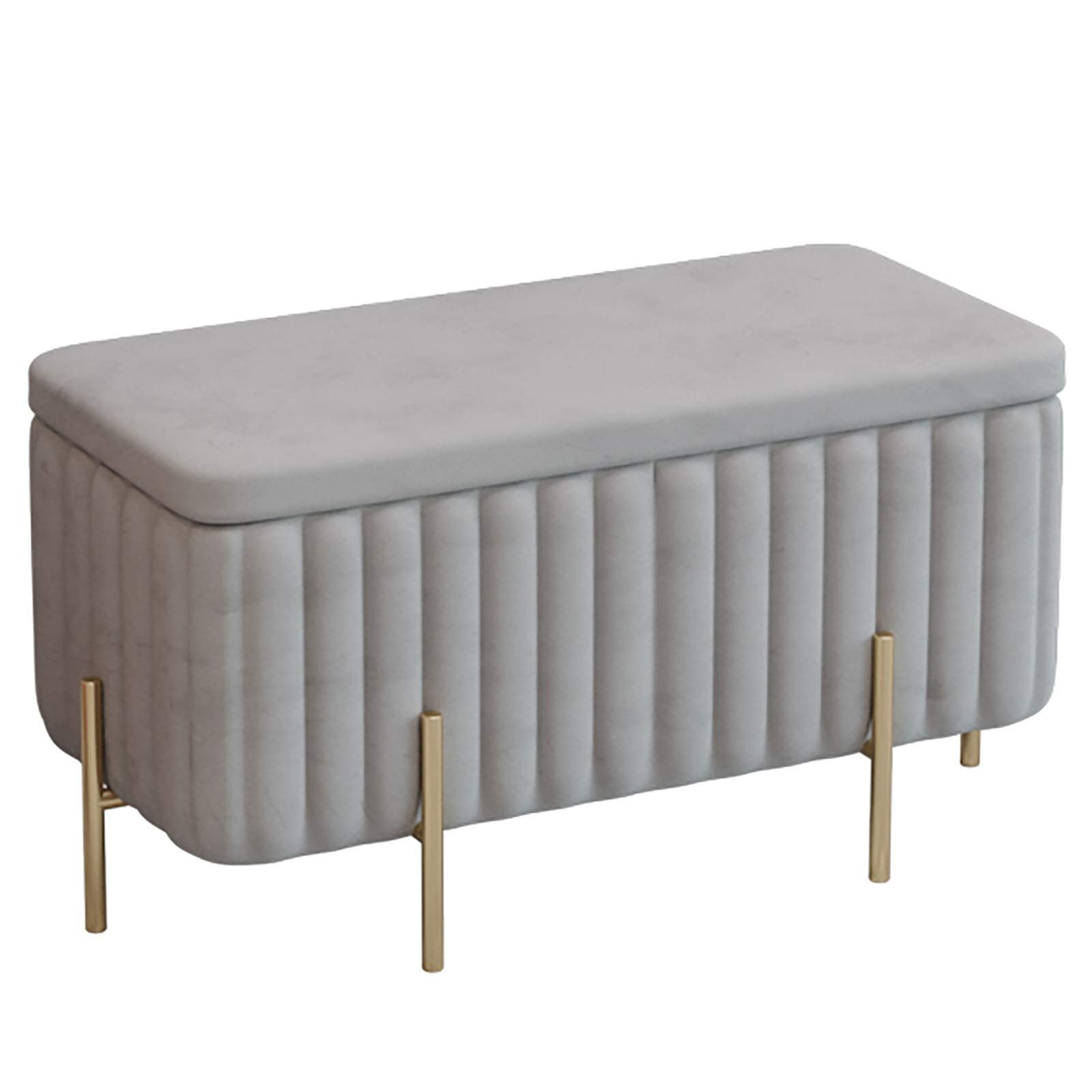Pouf coffre pour ranger le désordre de la chambre efficacement